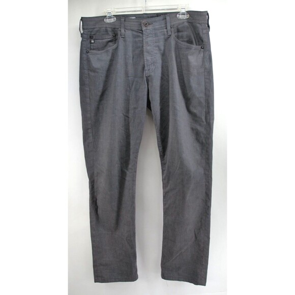 Chino Golf AG Adriano‎ Goldschmied The Everett 34x32 Black Slim Straight - Picture 1 of 11